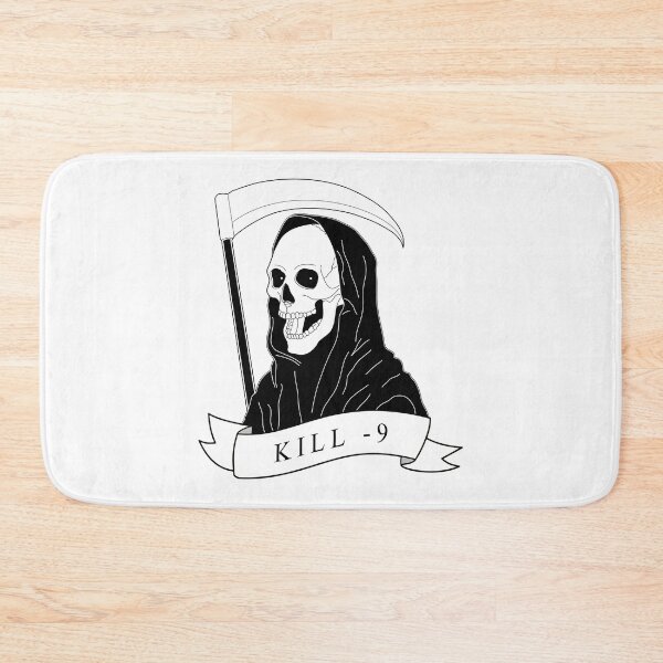 Item preview, Happy Grim Reaper KILL -9 designed and sold by CodingStore  ★★★★★.