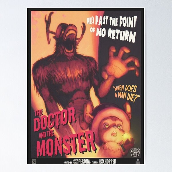 Item preview, The Doctor and the Monster designed and sold by Bach Poindexter.