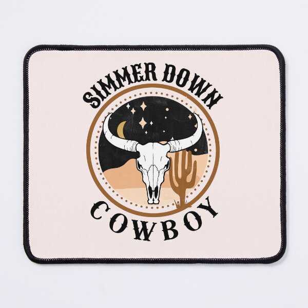 Item preview, Simmer Down Cowboy (Western Style Gift) designed and sold by i-longmanshop.