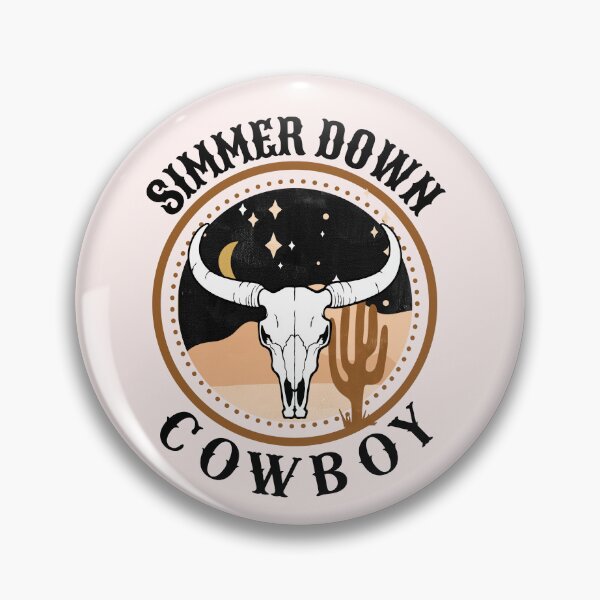 Item preview, Simmer Down Cowboy (Western Style Gift) designed and sold by i-longmanshop.