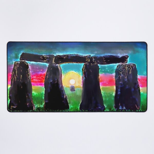 Item preview, "Stonehenge (2)" sunrise at summer solstice designed and sold by thalasson.