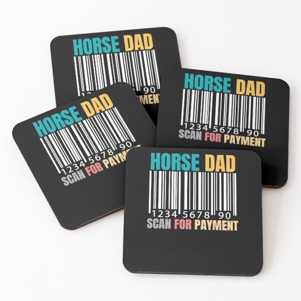 Item preview, HORSE DAD SCAN FOR PAYMENT EQUESTRIAN DAD HORSE RIDING designed and sold by sobriowslen.