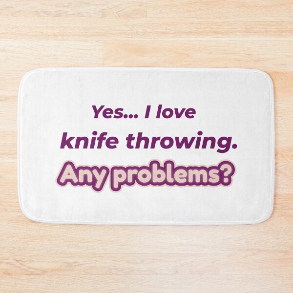 Item preview, I love Knife Throwing designed and sold by cooldesignsalot.