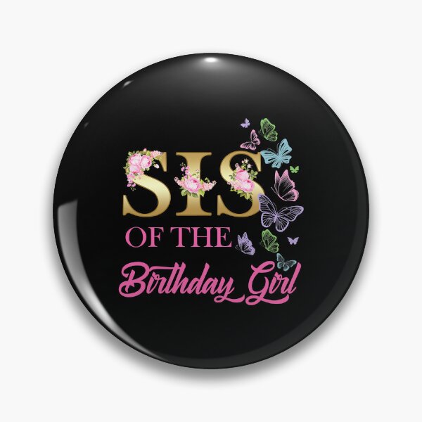 Item preview, Sister One First Birthday Matching Family Butterfly Floral designed and sold by PameGraha.