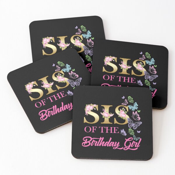 Item preview, Sister One First Birthday Matching Family Butterfly Floral designed and sold by PameGraha.