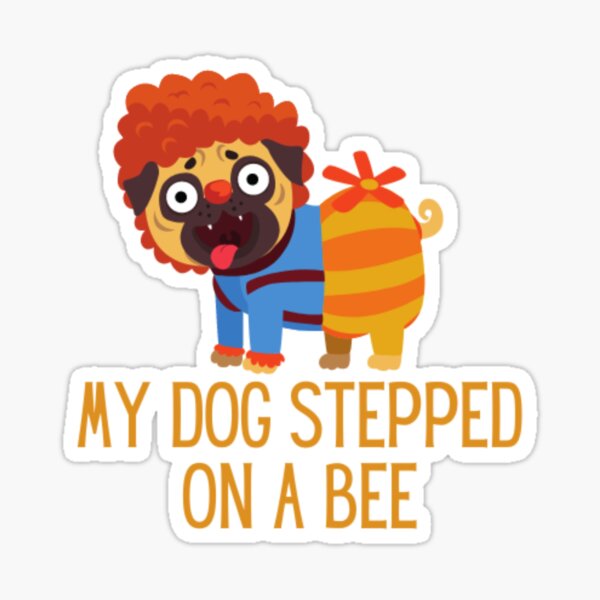 🐝 My dog stepped on a beE, 🐝 I ran out - Jobbie Nut Butter