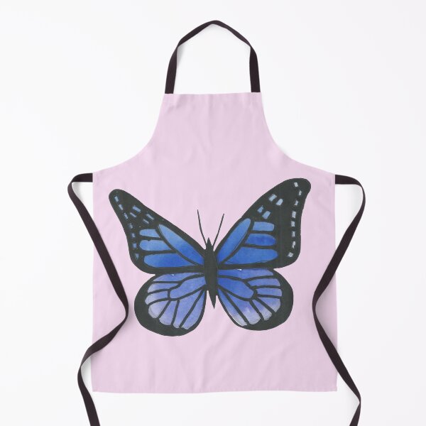 Item preview, blue watercolor butterfly designed and sold by star-berry.