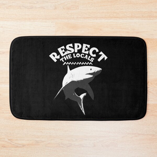 Item preview, Respect The Locals | Great White Shark designed and sold by TMBTM.