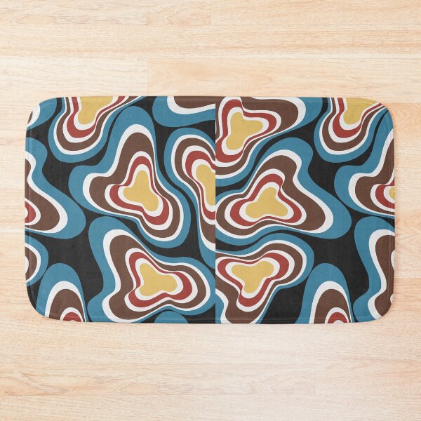 Item preview, Funky Geometric Vintage Retro Pattern designed and sold by Reelippy.