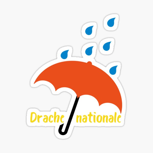 Drache nationale en belgique Sticker
