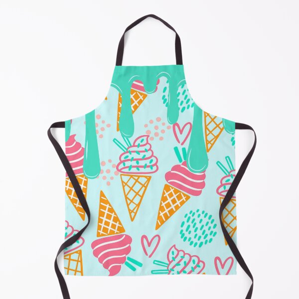 Item preview, summer green melting ice cream pattern designed and sold by Beeroclock.