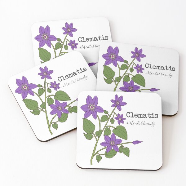 Item preview, Clematis (mental beauty)  designed and sold by Becky-Marie.