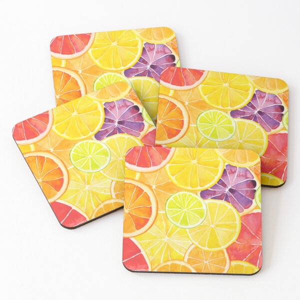 Item preview, Vibrant Lemon Citrus Pattern designed and sold by Ann Umer.