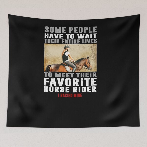 Item preview, PROUD HORSE RIDER DAD MY HORSE RIDER FAVORITE CALLS ME DAD designed and sold by sobriowslen.