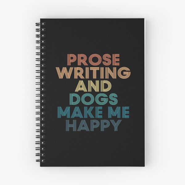 Item preview, Prose Writing And Dogs Make Me Happy- Gift for Prose Writing & Dogs Fans designed and sold by kindxinn.
