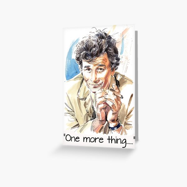 Item preview, "One more thing....." designed and sold by Gary Wing.