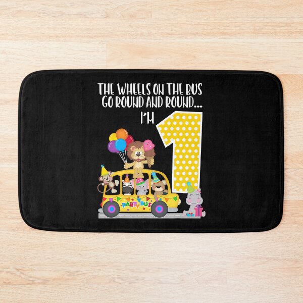 Item preview, The Wheels On The Bus 1st Birthday 1 Yr Old Family Matching designed and sold by PameGraha.