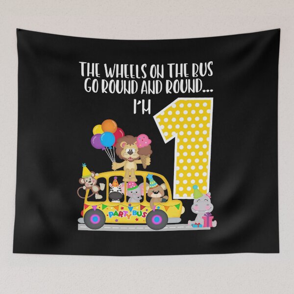 Item preview, The Wheels On The Bus 1st Birthday 1 Yr Old Family Matching designed and sold by PameGraha.