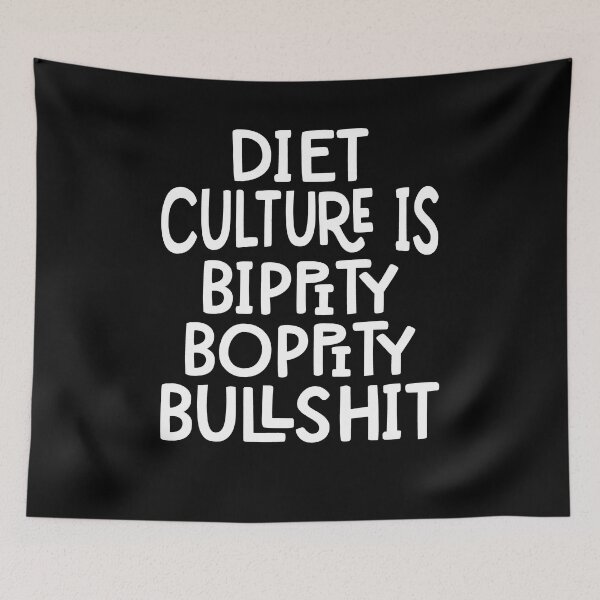 Item preview, Diet Culture Is Bippity Boppity Bullshit Shirt, Body Positive Shirt, End Diet Culture Shirt, Intuitive Eating Shirt, Fat Positivity Shirt designed and sold by aymob.