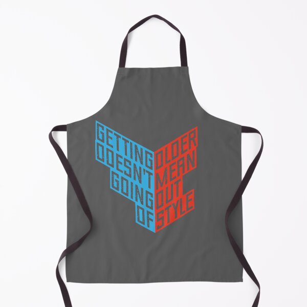 Item preview, Getting older doesn't mean going out of style - blue and orange designed and sold by knappidesign.