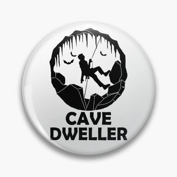 Item preview, Cave Dweller - Cave Spelunking Speleology designed and sold by TheInkElephant.