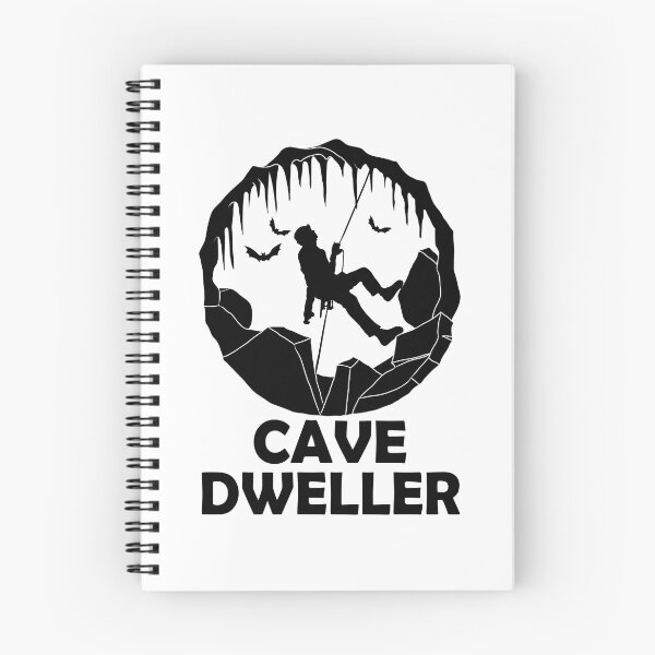 Item preview, Cave Dweller - Cave Spelunking Speleology designed and sold by TheInkElephant.