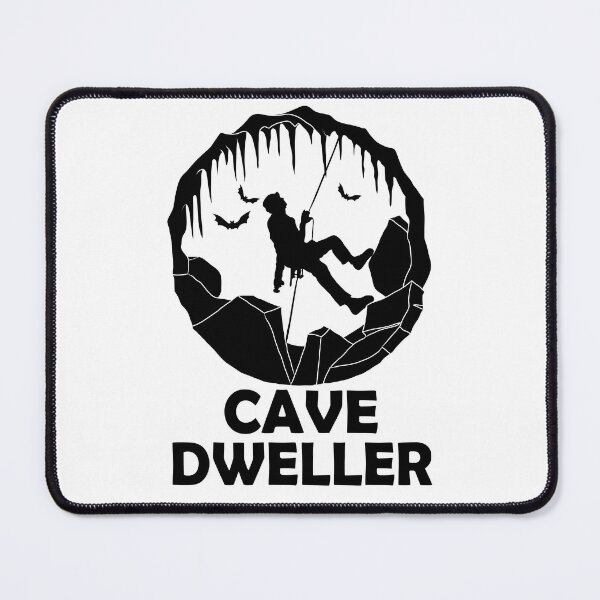 Item preview, Cave Dweller - Cave Spelunking Speleology designed and sold by TheInkElephant.