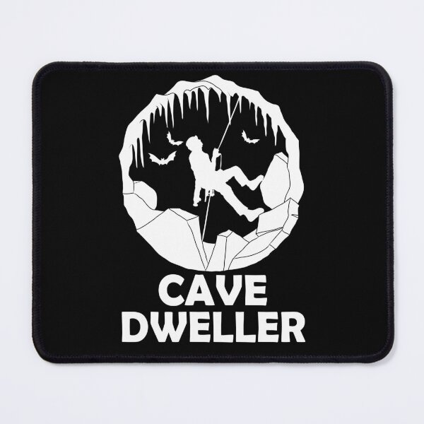 Item preview, Cave Dweller - Cave Spelunking Speleology designed and sold by TheInkElephant.