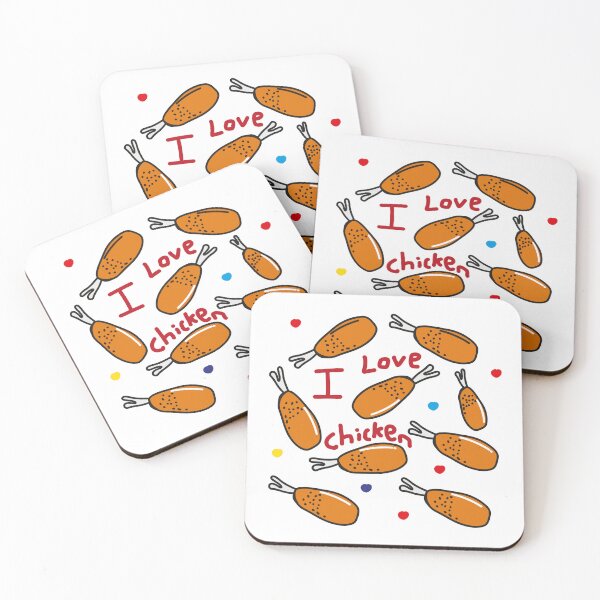 Item preview, i love chicken designed and sold by crazyhome.