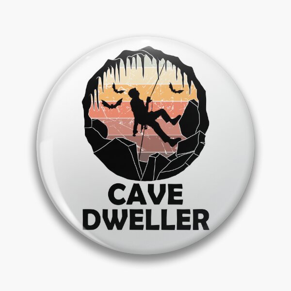 Item preview, Cave Dweller - Cave Spelunking Speleology designed and sold by TheInkElephant.