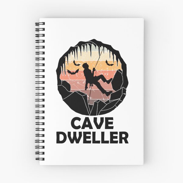 Item preview, Cave Dweller - Cave Spelunking Speleology designed and sold by TheInkElephant.