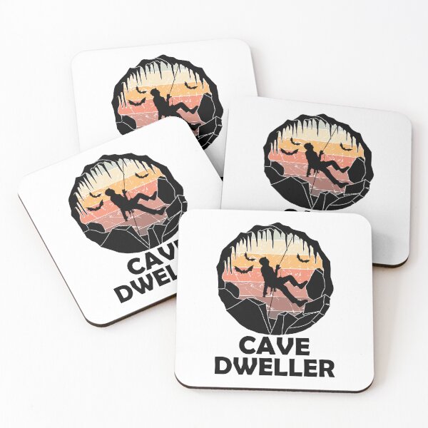 Item preview, Cave Dweller - Cave Spelunking Speleology designed and sold by TheInkElephant.