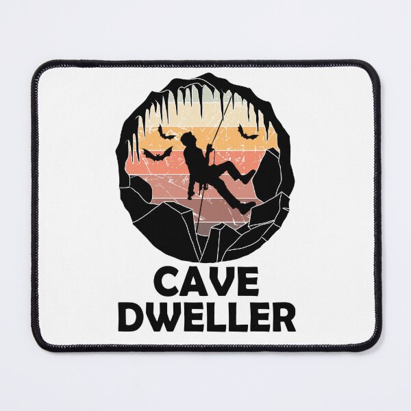 Item preview, Cave Dweller - Cave Spelunking Speleology designed and sold by TheInkElephant.