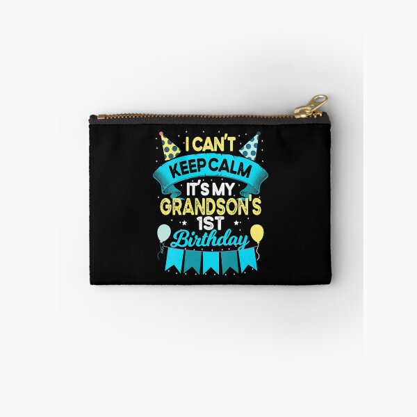 Item preview, I Cant Keep Calm Its My Grandsons 1st Birthday 1 Years Old Grandson Gift designed and sold by PameGraha.