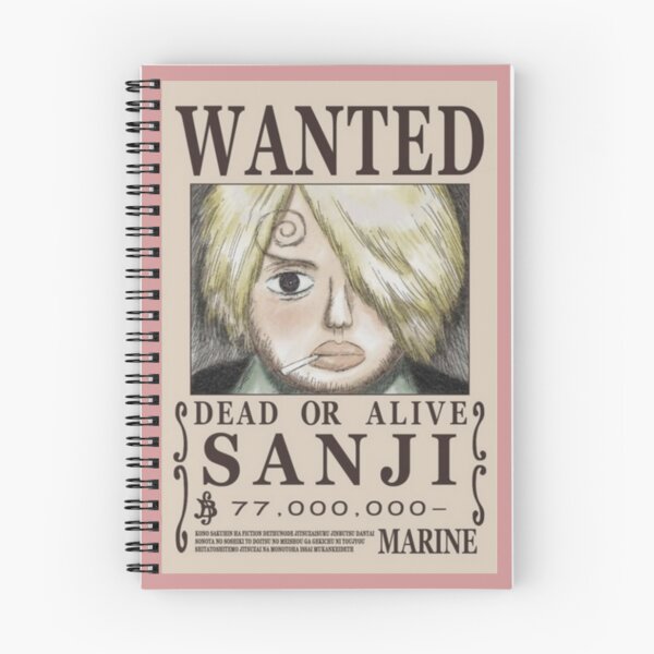 Item preview, Sanji first wanted poster133 designed and sold by GeovaGoodwin.