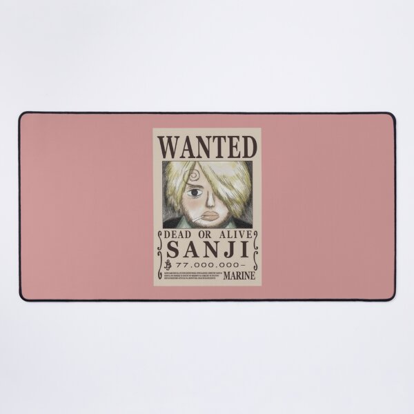 Item preview, Sanji first wanted poster133 designed and sold by GeovaGoodwin.