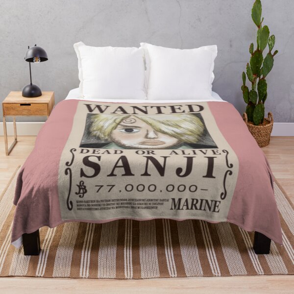 Item preview, Sanji first wanted poster133 designed and sold by GeovaGoodwin.