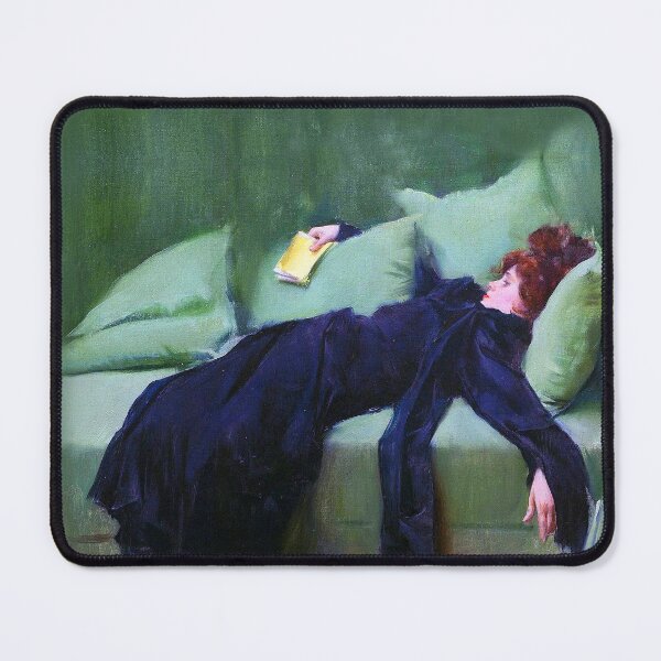 Item preview, Ramon Casas i Carbó - Decadent young woman After the dance designed and sold by TeeARTHY.