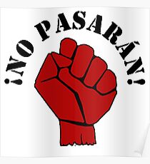 No Pasaran Posters | Redbubble