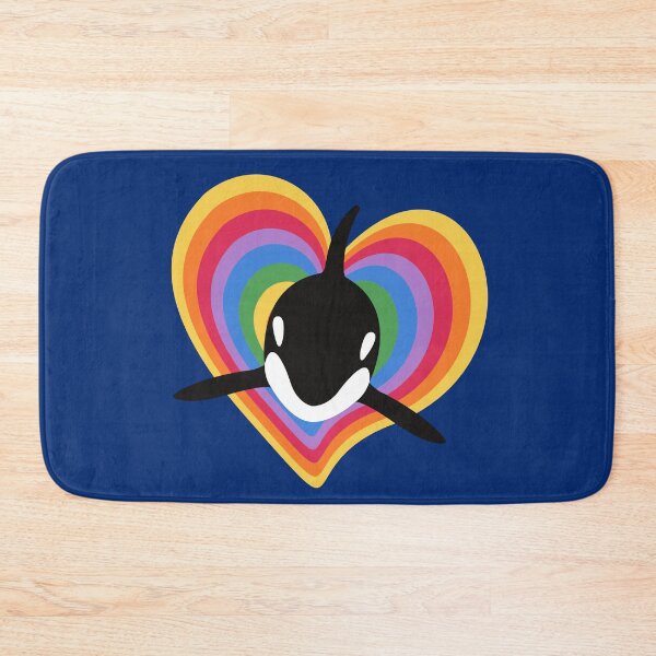 Item preview, Cute Colorful Orca Killer Whale T-Shirt - Best Gift For Orca Lover / Unique Orca With Heart Design Shirt designed and sold by Kenny789.