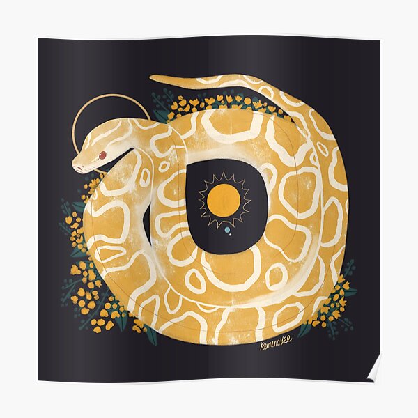 Familiar - Burmese Python Poster
