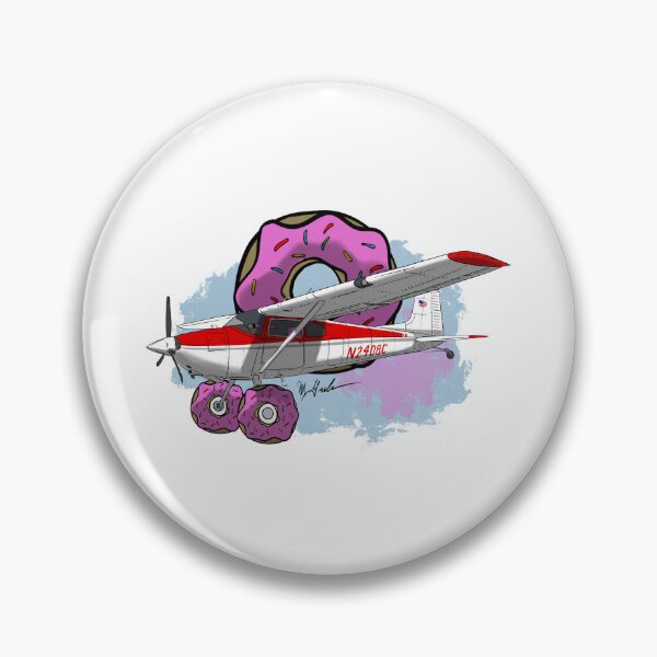 Item preview, Cessna 180 N2408C Donuts designed and sold by Michael Garber.