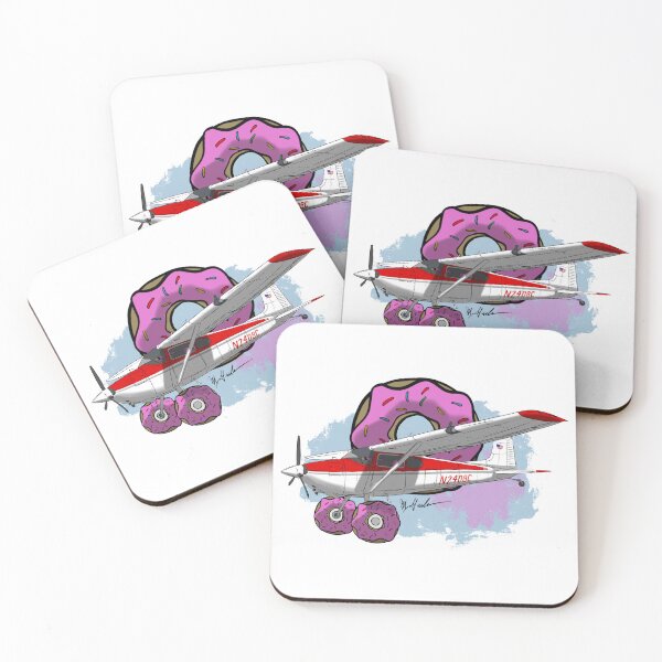 Item preview, Cessna 180 N2408C Donuts designed and sold by Michael Garber.