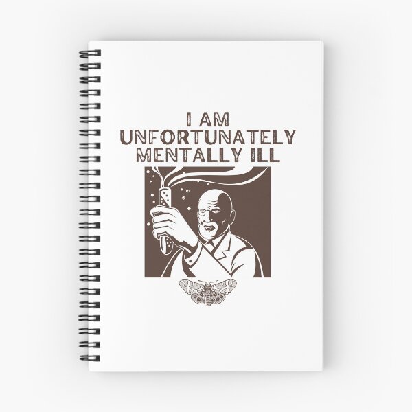 Item preview, I Am Unfortunately Mentally Ill designed and sold by BookOfE.