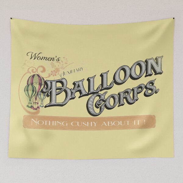 Item preview, Blackadder - woman's auxiliary balloon corps small logo designed and sold by nerdy-northern.