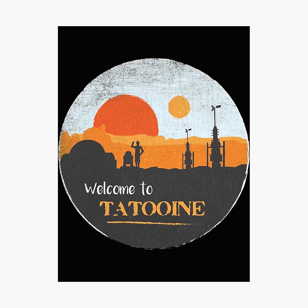 Star War Welcome To Tatooine Halloween Personalized Baseball