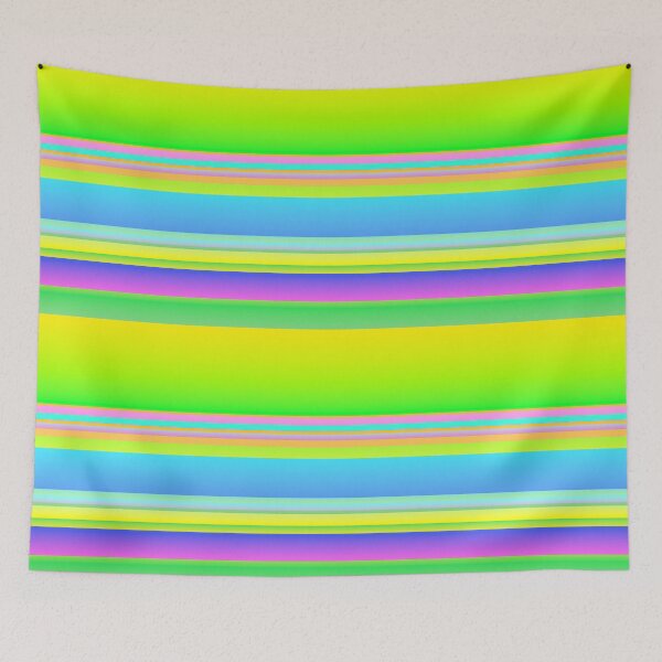 Item preview, Multicolor striped design designed and sold by lausn.
