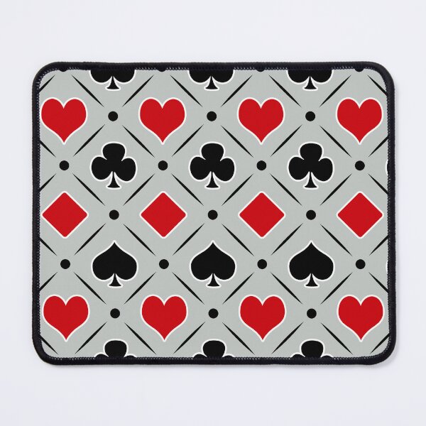 Item preview, Playing card suits symbols - grey designed and sold by BattaAnastasia.