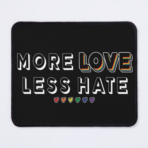 Item preview, More love less hate designed and sold by Factory28.