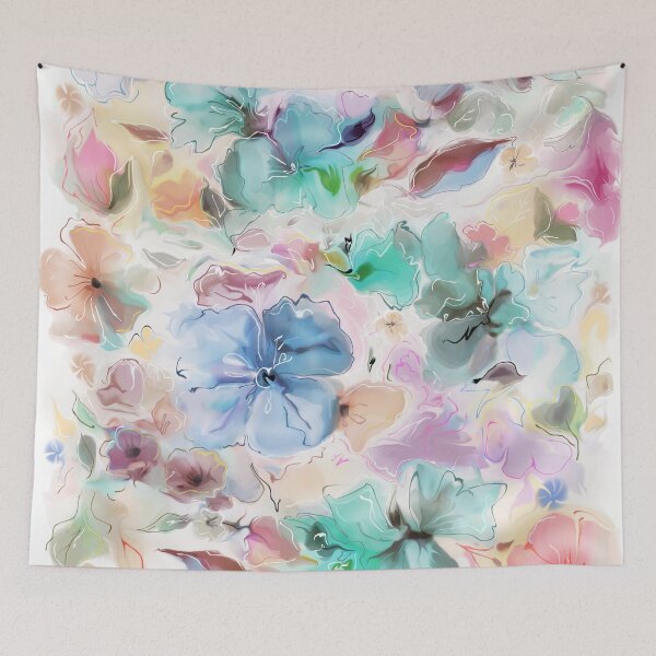 Item preview, Summer fabric designed and sold by Teni.